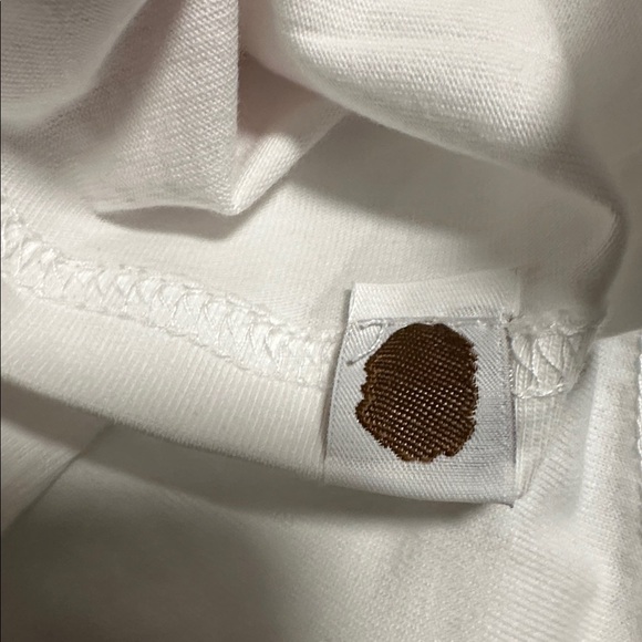 Bape X Heron Preston White T-Shirt New - Picture 5 of 7